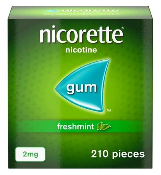 NICORETTE FRESHMINT GUM 2MG (PACK OF 210)
