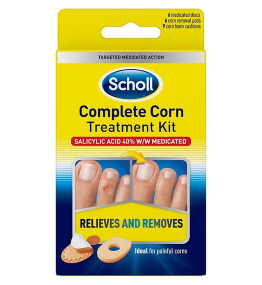 SCHOLL CORN COMPLETE TREATMENT KIT (1 KIT)