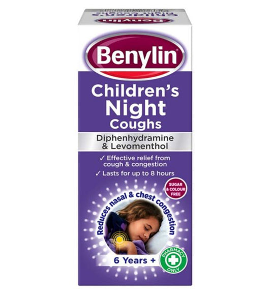 BENYLIN CHILDRENS NIGHT COUGH (125ML)