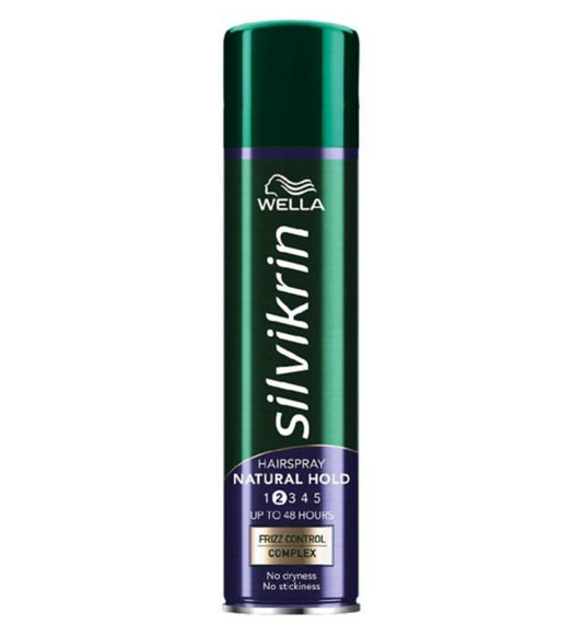 SILVIKRIN HAIRSPRAY NATURAL HOLD (250ML)