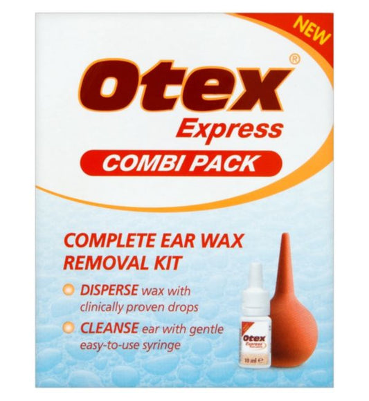 OTEX EXPRESS EAR DROPS COMBI PACK (10ML)
