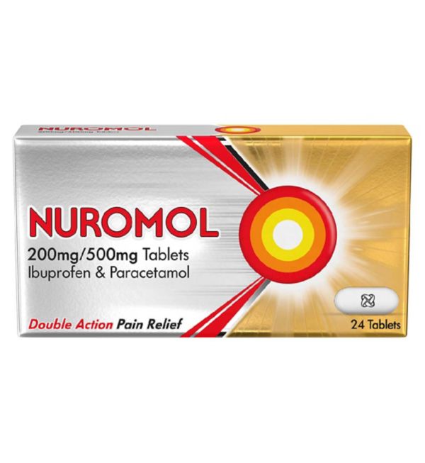 NUROMOL TABLETS (PACK OF 24)