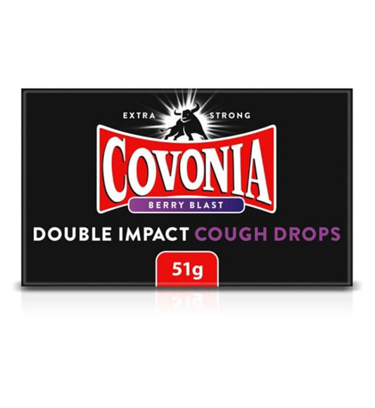 COVONIA DOUBLE IMPACT DROPS BERRY BLAST (51G)