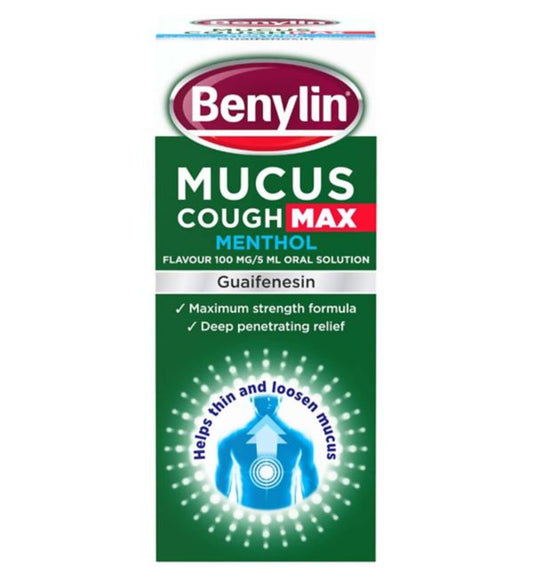 BENYLIN MUCUS COUGH MENTHOL MAX (150ML)