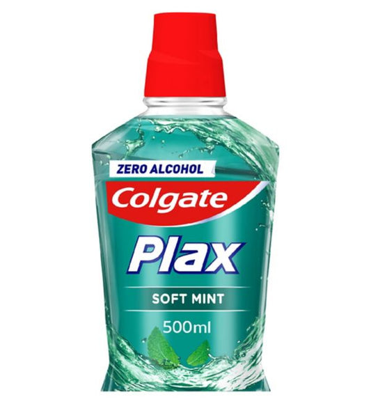 COLGATE MOUTHWASH PLAX SOFT MINT (250ML)