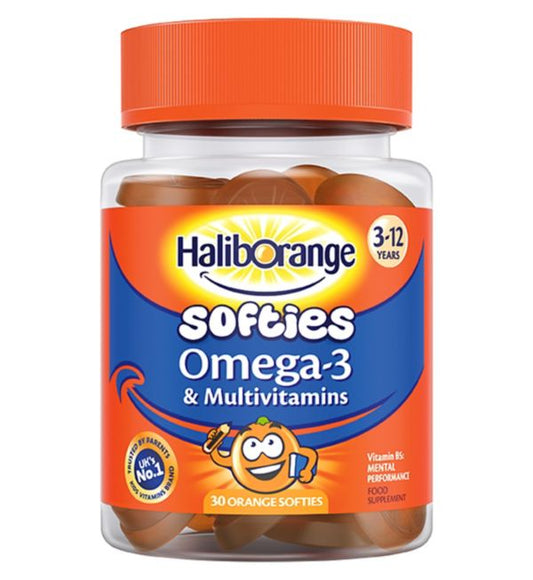 HALIBORANGE MULTIVITAMINAMIN ORANGE SOFTIES (30)