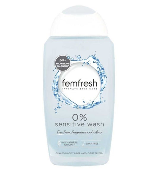 FEMFRESH 0% SENSITIVE WASH
