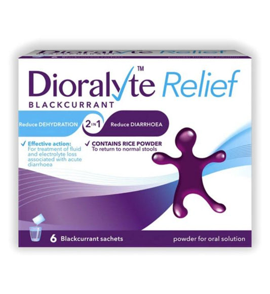 DIORALYTE RELIEF BLACKCURRANT SACHETS (PACK OF 6)