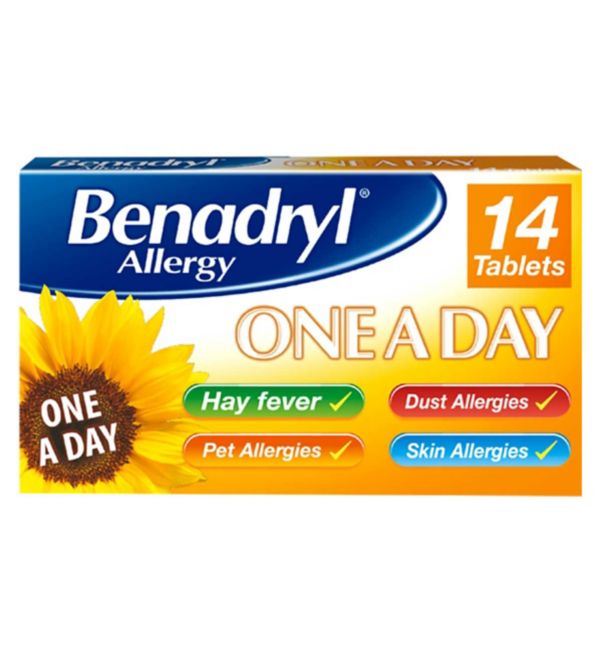 BENADRYL ONE A DAY RELIEF (PACK OF 14)