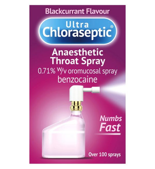 ULTRA CHLORASEPTIC SPRAY BLACKCURRANT (15ML)