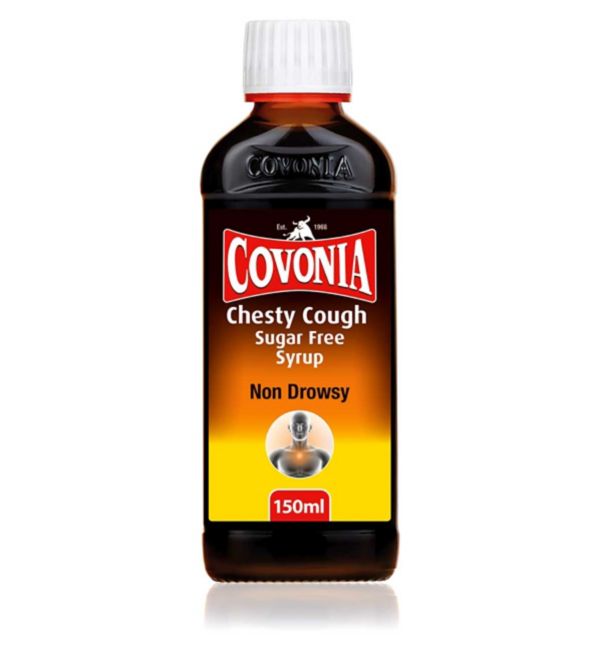 COVONIA CHESTY COUGH SUGAR FREE (150ML)