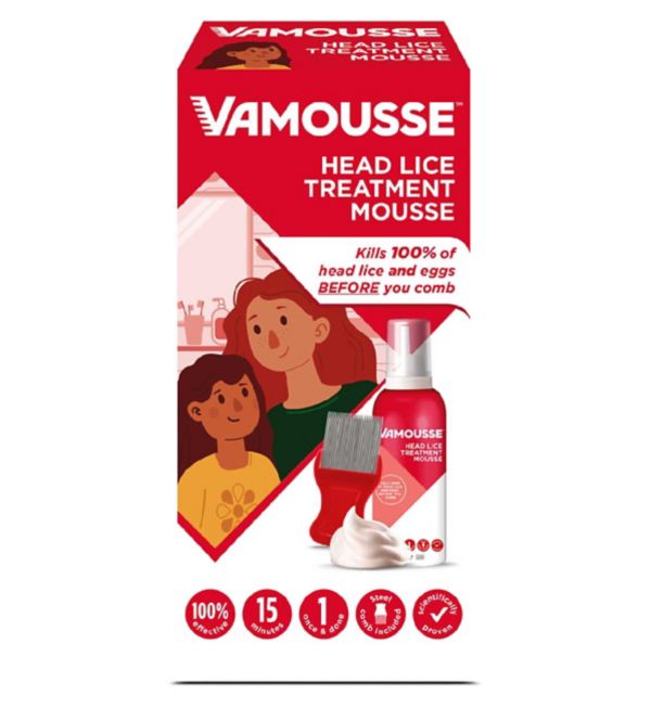 VAMOUSSE HEAD LICE TREATMENT (160ML)