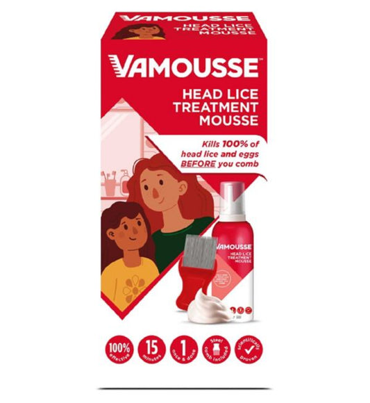 VAMOUSSE HEAD LICE TREATMENT (160ML)