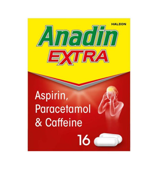 ANADIN EXTRA CAPLETS (PACK OF 16)