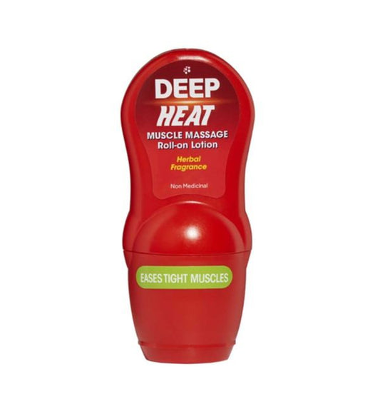 DEEP HEAT MUSCLE MASSAGE ROLL ON LOTION (50ML)