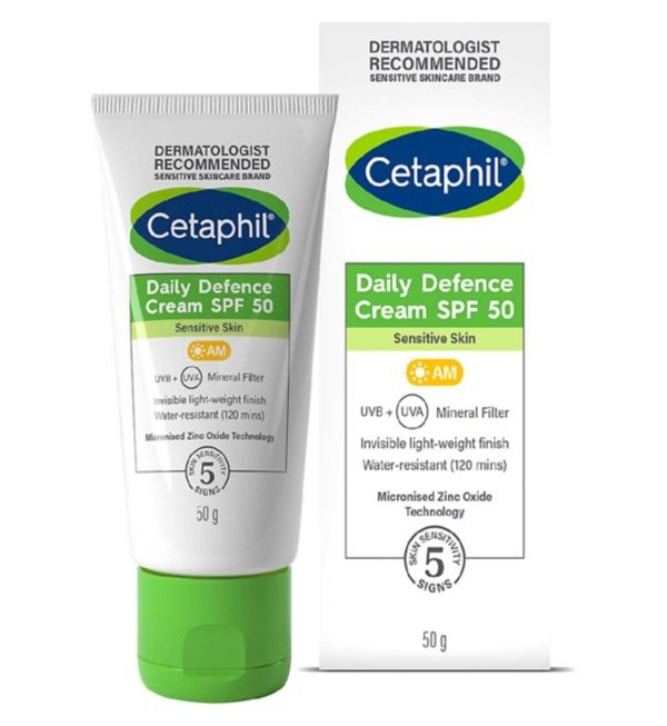 CETAPHIL DAILY DEFENCE MOISTURISE SPF50+ (50G)