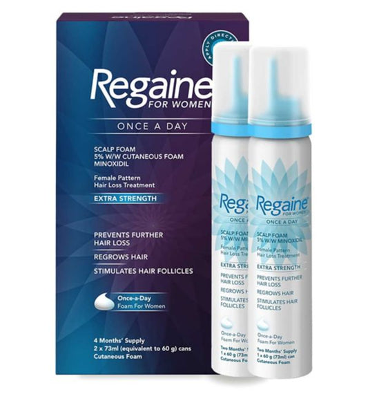 REGAINE FOR WOMEN ONCE A DAY 5% FOAM (73ML)