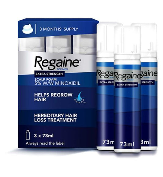 REGAINE EXTRA STRENGTH (3X60ML)
