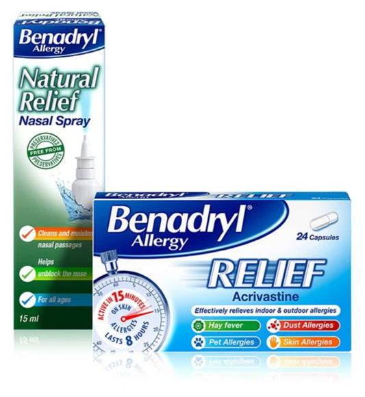 BENADRYL ALLERGY NATURAL RELIEF SPRAY