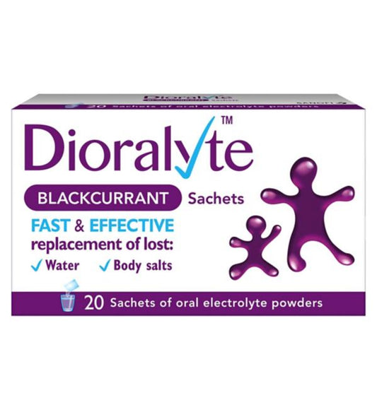 DIORALYTE BLACKCURRANT SACHETS (PACK OF 20)