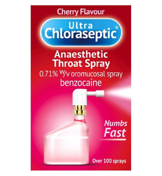 ULTRA CHLORASEPTIC THROAT SPRAY CHERRY (15ML)