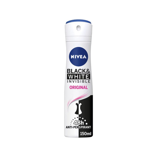 NIVEA DEODORANT WOMEN AEROSOL INVISABLE B&W