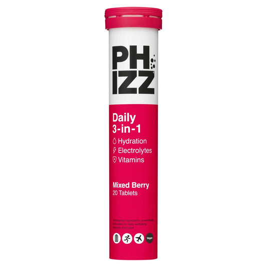 PHIZZ 3-IN-1 HYDRATE EFFERVESCENT BERRY