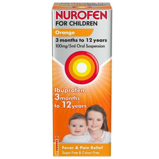 NUROFEN FOR CHILDREN ORANGE (100ML)