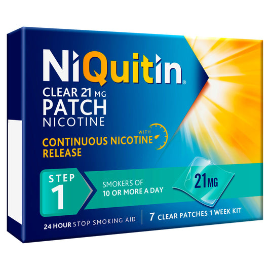 NIQUITIN STEP 1-7 DAY PK 21MG (PACK OF 7)