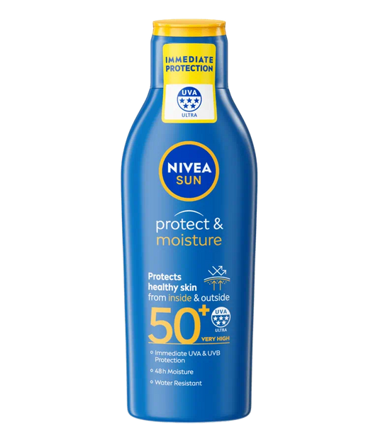 NIVEA SUN MOIST LOTION SPF50+ (200ML)