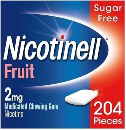 NICOTINELL FRUIT GUM 2MG (204)