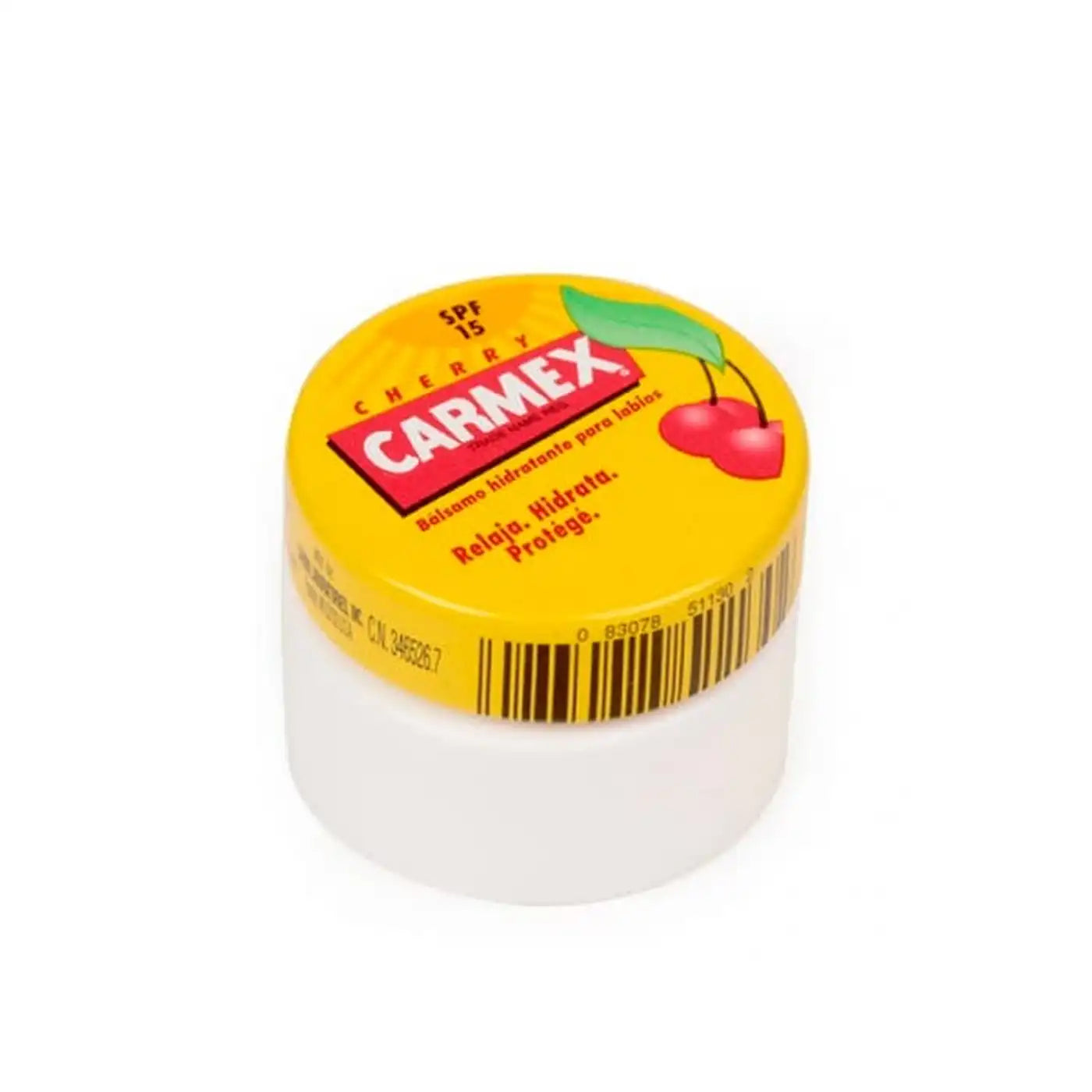 CARMEX CHERRY LIP BALM POT SPF 15 (7.5G)