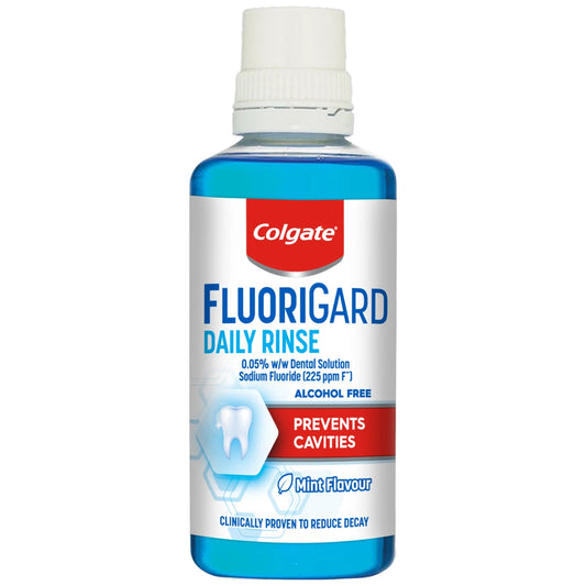 COLGATE MOUTHWASH FLUORIGARD BLUE RINSE (400ML)