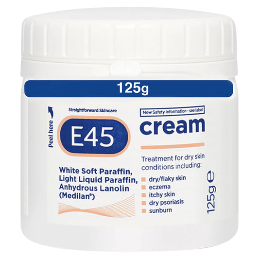 E45 CREAM TUB (125G)