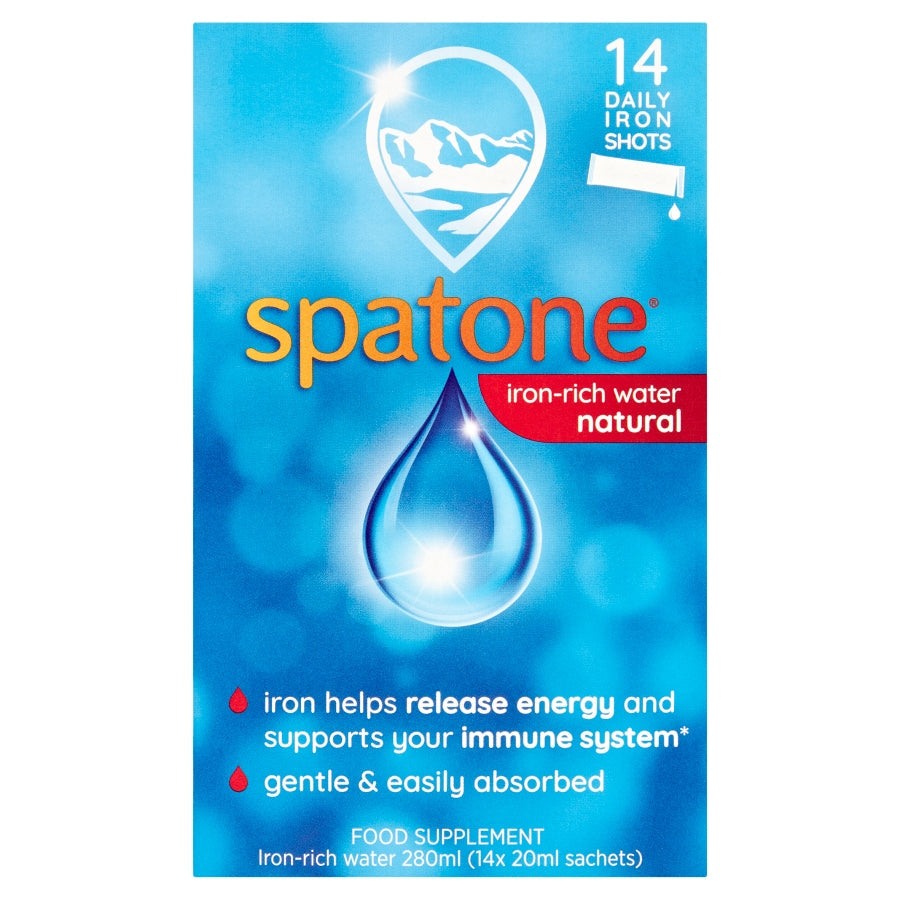 SPATONE 100% NATURAL LIQUID IRON 14 (14 SACH)