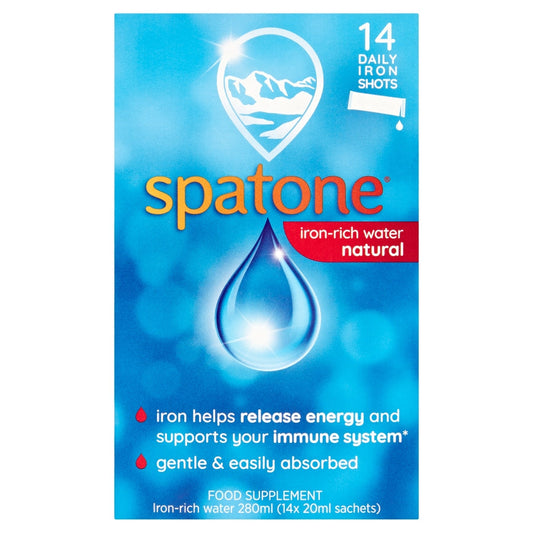 SPATONE 100% NATURAL LIQUID IRON 14 (14 SACH)