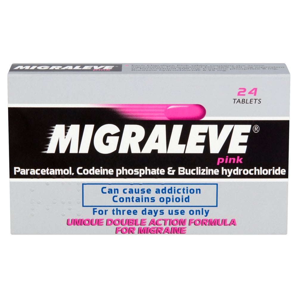 MIGRALEVE TAB PINK-ONE (PACK OF 24)