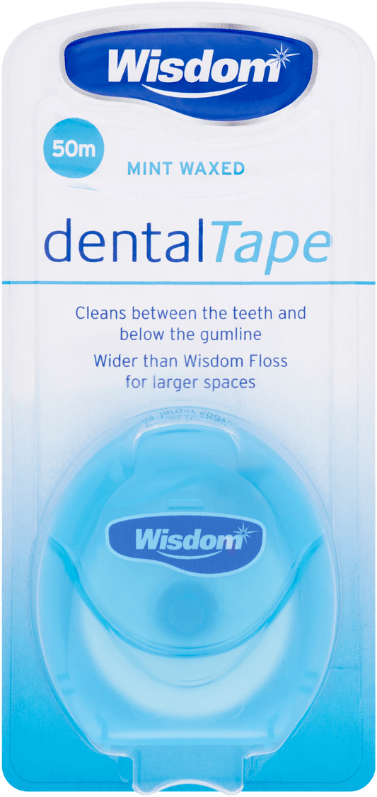 WISDOM INDERDENTAL DENTAL TAPE MINT (50M)