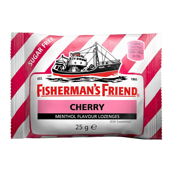 FISHERMANS FRIEND CHERRY S/FREE (25G)