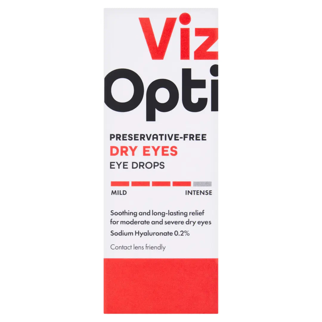 VIZOPTI PRESERVATIVE FREE DRY EYES DROPS