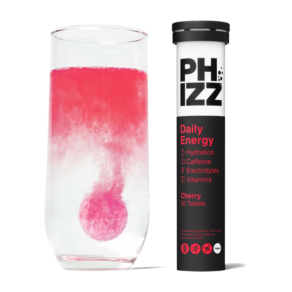 PHIZZ DAILY ENERGY CHERRY CAFFEINE