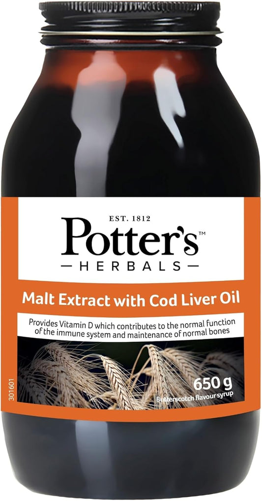POTTERS MALT EXTRACT CLO BUTTERSCOTCH (650G)