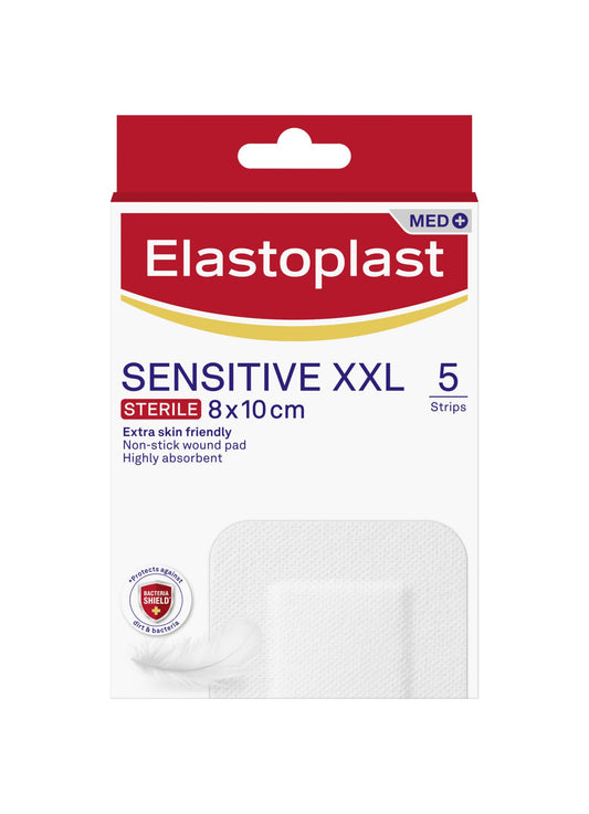 ELASTOPLAST SENSITIV DRESSING 8X10CM XXL