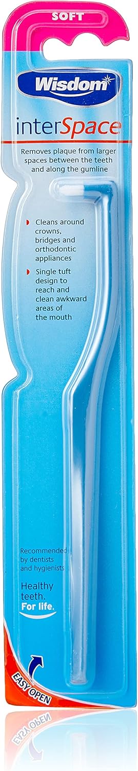 WISDOM INTERDENTAL INTERSPACE BRUSH (1 PACK)