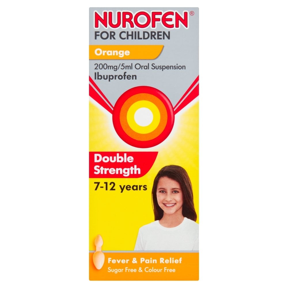 NUROFEN FOR CHILDREN ORANGE (200ML)