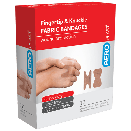 AERO FABRIC FINGER & KNUCKLE PLASTER (12)