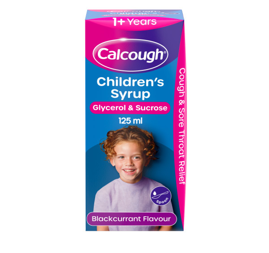 CALCOUGH SOOTHING SYRUP BLACKCURRANT (125ML)