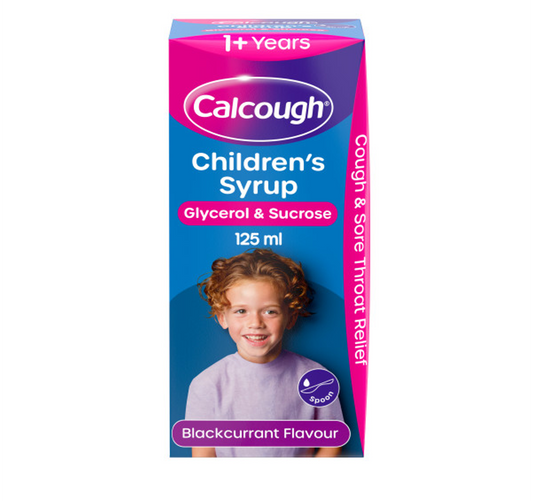 CALCOUGH SOOTHING SYRUP BLACKCURRANT (125ML)