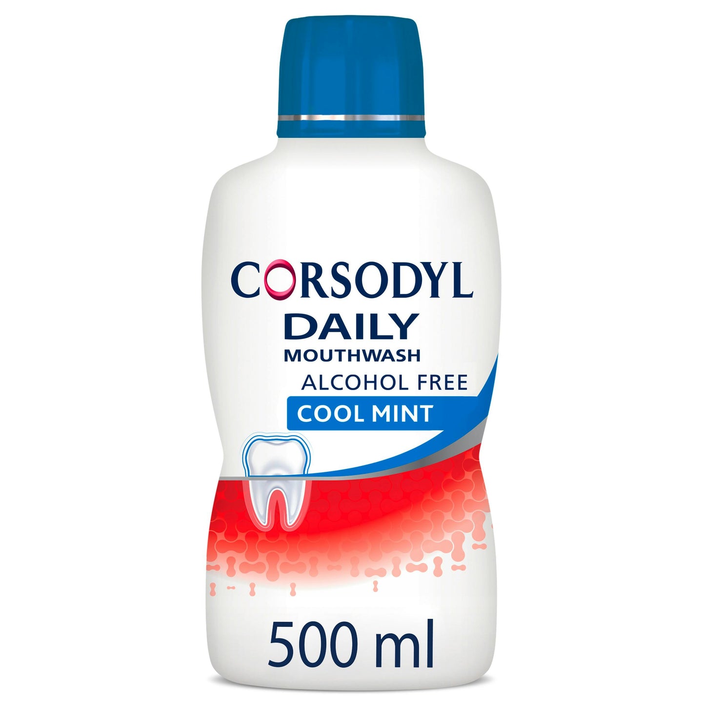 CORSODYL DAILY DEF MOUTHWASH COOL MINT AF (500ML)