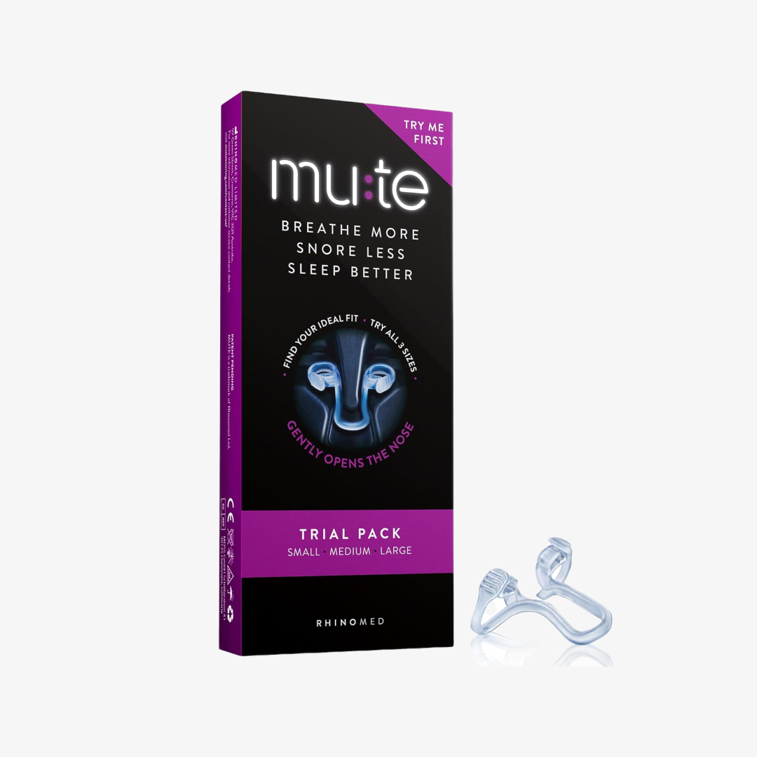 MUTE SNORE LESS SLEEP BETTER TRIAL S/M/L (TRIAL)